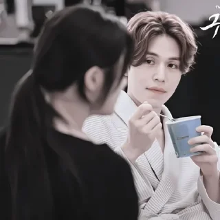📆 emoji ꩟ 📆 don wook & bo ah ' @klhr1ml Telegram sticker 10 of 55