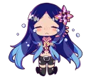 😔 emoji Cutie Chibi Aoki Lapis & Merli Telegram sticker 18 of 41