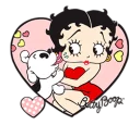 ❤ emoji BETTY BOOP Telegram sticker 11 of 41
