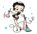 🗑 emoji BETTY BOOP Telegram sticker 20 of 41