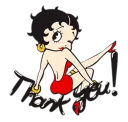 😉 emoji BETTY BOOP Telegram sticker 17 of 41