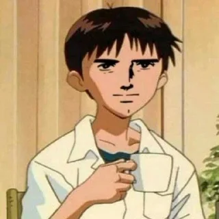 😐 emoji Ева уже точно не та. Telegram sticker 16 of 24