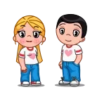 👋 emoji LoVE-5 @Stickersnew Telegram sticker 10 of 32