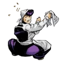 🙎 emoji Jojo's Bizzare Adventures Unofficial Stickers Telegram sticker 10 of 76