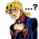 😒 emoji Jojo's Bizzare Adventures Unofficial Stickers Telegram sticker 9 of 76