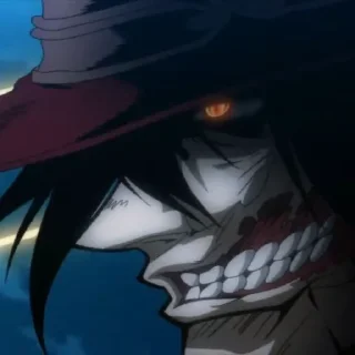 🍷 emoji Hellsing Telegram sticker 8 of 120