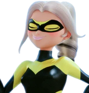 💛 emoji Queen Bee - Miraculous : @Characters_stickers Telegram sticker 16 of 28