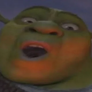 😳 emoji shrek Telegram sticker 13 of 22