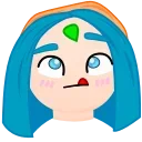 😛 emoji 𓄂Ƀ⃬ʟu⃑ᴇ @HANGSEED𖨘 Telegram sticker 7 of 15