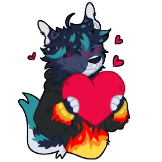 ❤️ emoji ollie & quil Telegram sticker 16 of 22