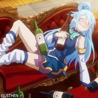 🍾 emoji @usthen KonoSuba S3 Telegram sticker 14 of 63