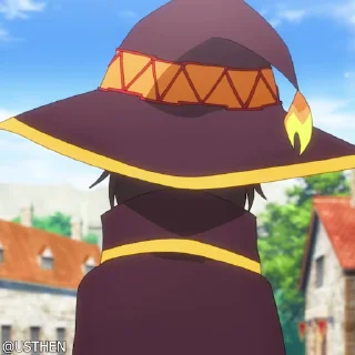 😐 emoji @usthen KonoSuba S3 Telegram sticker 7 of 63