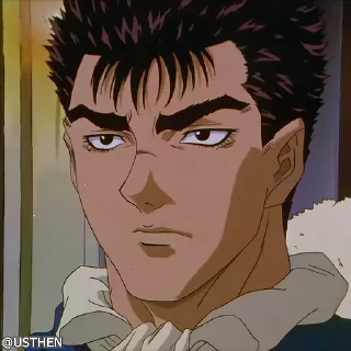 😐 emoji @usthen Berserk 1997 Telegram sticker 22 of 30