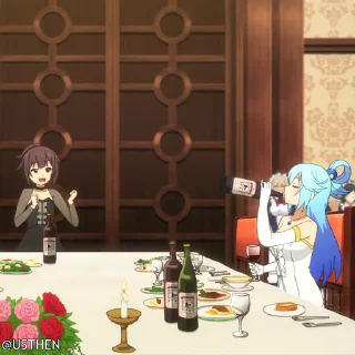 🍷 emoji @usthen KonoSuba S3 Telegram sticker 24 of 63