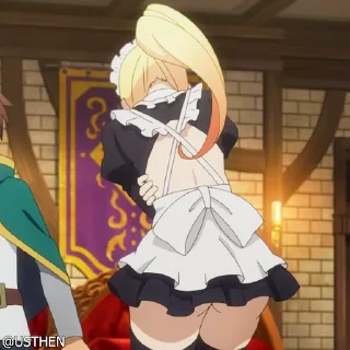 🥵 emoji @usthen KonoSuba S3 Telegram sticker 15 of 63