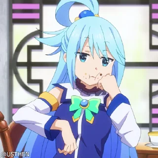 😑 emoji @usthen KonoSuba S3 Telegram sticker 5 of 63