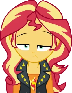 😒 emoji NettysFall's Totally MLP Telegram sticker 17 of 53