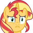 😳 emoji NettysFall's Totally MLP Telegram sticker 19 of 53