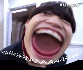 😆 emoji BTS Telegram sticker 10 of 26