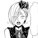 🕷 emoji — Kuroshitsuji🍃┊By @Saiou ✧ Telegram sticker 8 of 120