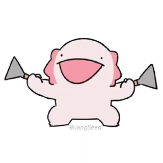 😂 emoji 🧠Clᴜʍsy | @HANGSEED𖨘 Telegram sticker 18 of 29