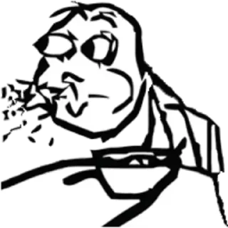 😳 emoji Distortion TrollFace | @The_Last_Nam_Nam Telegram sticker 18 of 65
