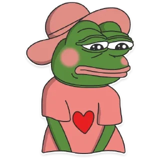 Sticker from essential meme