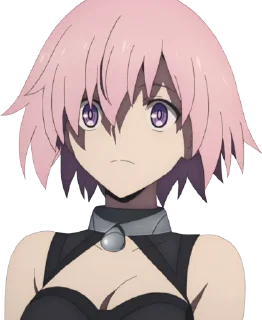 😳 emoji Fate/GO 🛡 Mash Kyrielight Telegram sticker 9 of 67