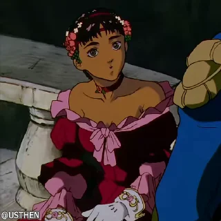 😕 emoji @usthen Berserk 1997 Telegram sticker 15 of 30