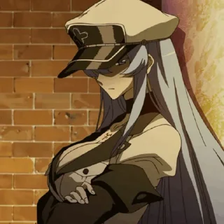 ➿ emoji ᳀ Esdeath ༐ @ot_anime Telegram sticker 13 of 25