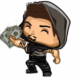 🌟 emoji $TMONK @Tg_Monk Telegram sticker 6 of 35