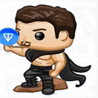 🌟 emoji $TMONK @Tg_Monk Telegram sticker 9 of 35