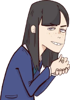 ✡️ emoji Kanamori Sayaka - @bourros Telegram sticker 19 of 25