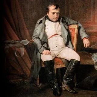 😔 emoji Napoleon. • @sticbot Telegram sticker 9 of 13