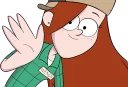 Sticker from Gravity Falls