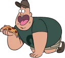 🍕 emoji Gravity Falls Telegram sticker 15 of 90