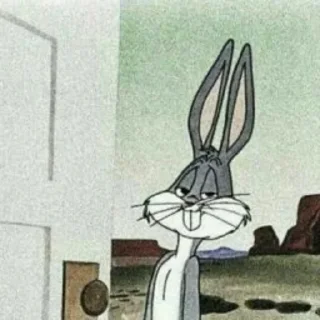 🐰 emoji BUGS BUNNY Telegram sticker 9 of 23