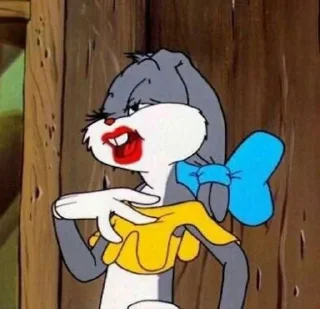 🐰 emoji BUGS BUNNY Telegram sticker 14 of 23