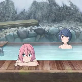 🧖‍♀️ emoji Yuru Camp | @Onishiki @Notid Telegram sticker 18 of 21