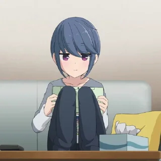 Sticker from Yuru Camp | @Onishiki @Notid