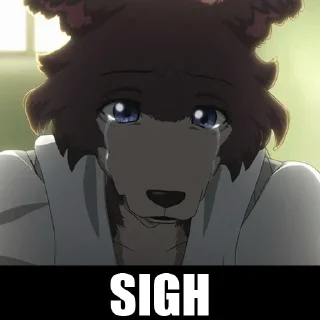 😭 emoji BEASTARS Telegram sticker 22 of 27