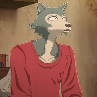 🐺 emoji Beastars [@TodorokiShouto] Telegram sticker 23 of 95