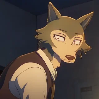 🐺 emoji Beastars [@TodorokiShouto] Telegram sticker 13 of 95
