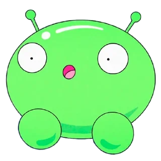 😮 emoji Final Space Telegram sticker 6 of 23
