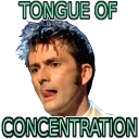 👅 emoji David Tennant Telegram sticker 18 of 106