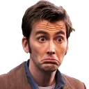 😳 emoji David Tennant Telegram sticker 16 of 106