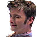 😉 emoji David Tennant Telegram sticker 11 of 106