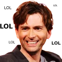 😀 emoji David Tennant Telegram sticker 3 of 106