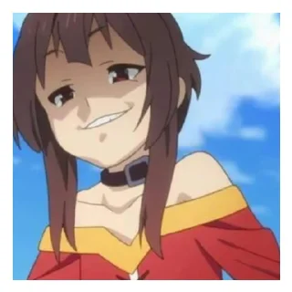 😏 emoji MEGUMIN(TOMEKI) Telegram sticker 18 of 44