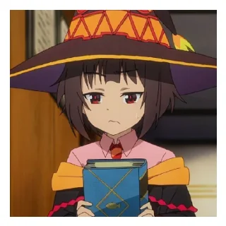 ☹️ emoji MEGUMIN(TOMEKI) Telegram sticker 22 of 44